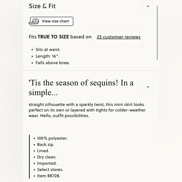 NWT J Crew Black Sequin Lined Zip Back Mini Skirt 20 - Picture 2 of 7